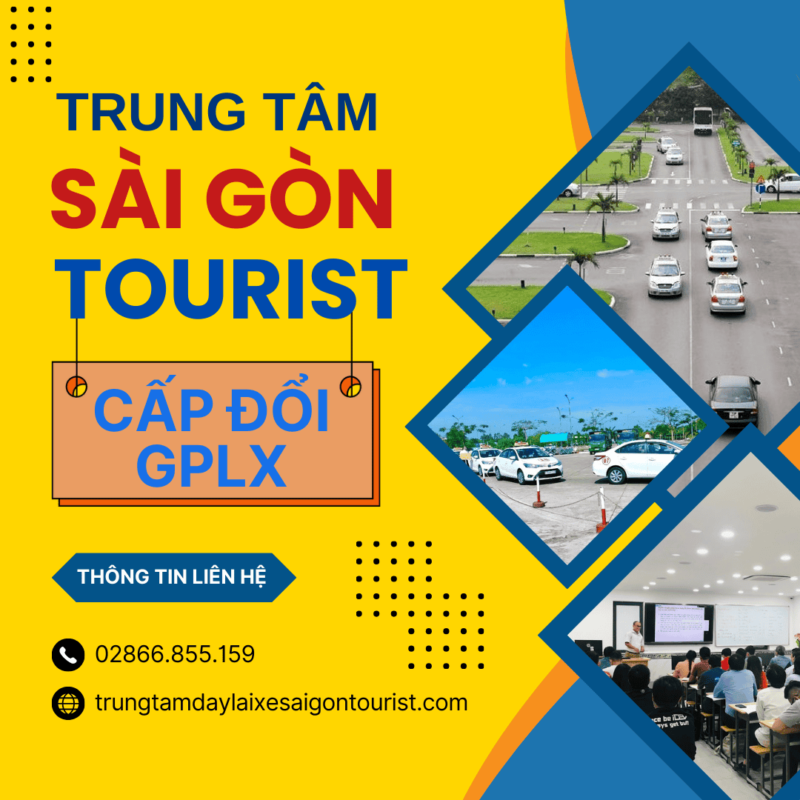 dịch vụ cấp đổi gplx - trung tâm giáo dục nghề nghiệp sài gòn tourist
