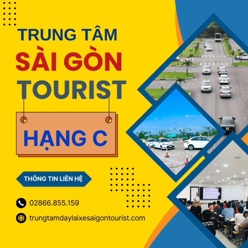 khoá C xe tải - trường dạy lái xe sài gòn tourist